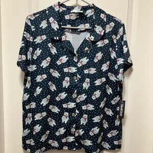 Pajamas with polar bears.